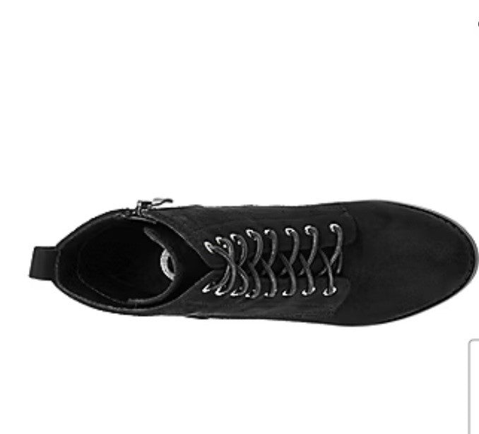 Journee Collection Women's Baylor Lace Up Bootie Black Size 11
