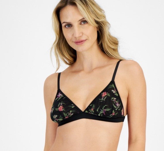 INC International Concepts Bralette Tropical Flower WF Womens S