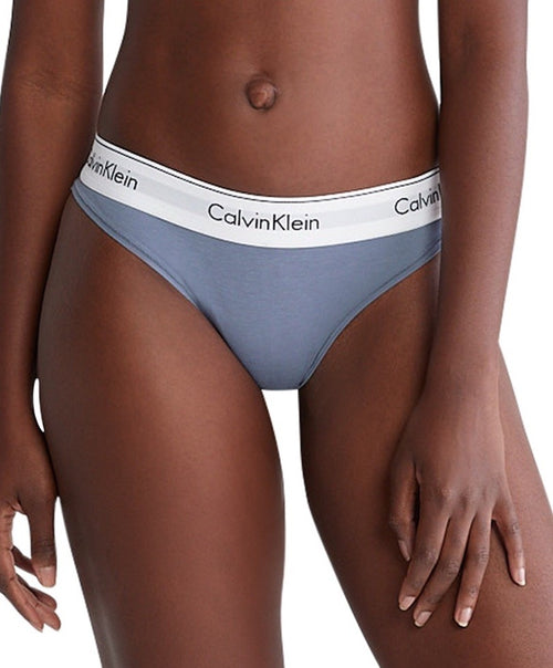 Calvin Klein Modern Cotton Calvin Klein Women's Modern Cotton Bikini Blue L