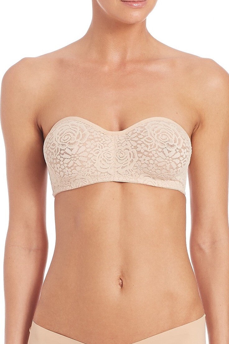 New Wacoal 854205 Halo Strapless Unlined Underwire Bra US Sz 36D