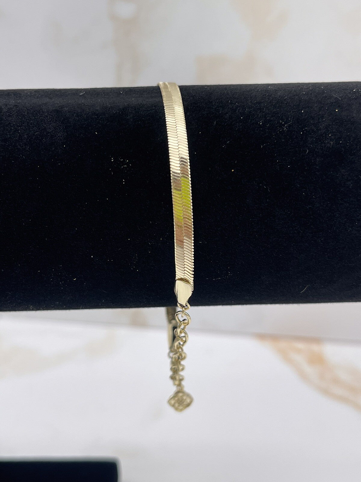 Kendra Scoot snake chain bracelet 14k Yellow Gold Plated Over Brass