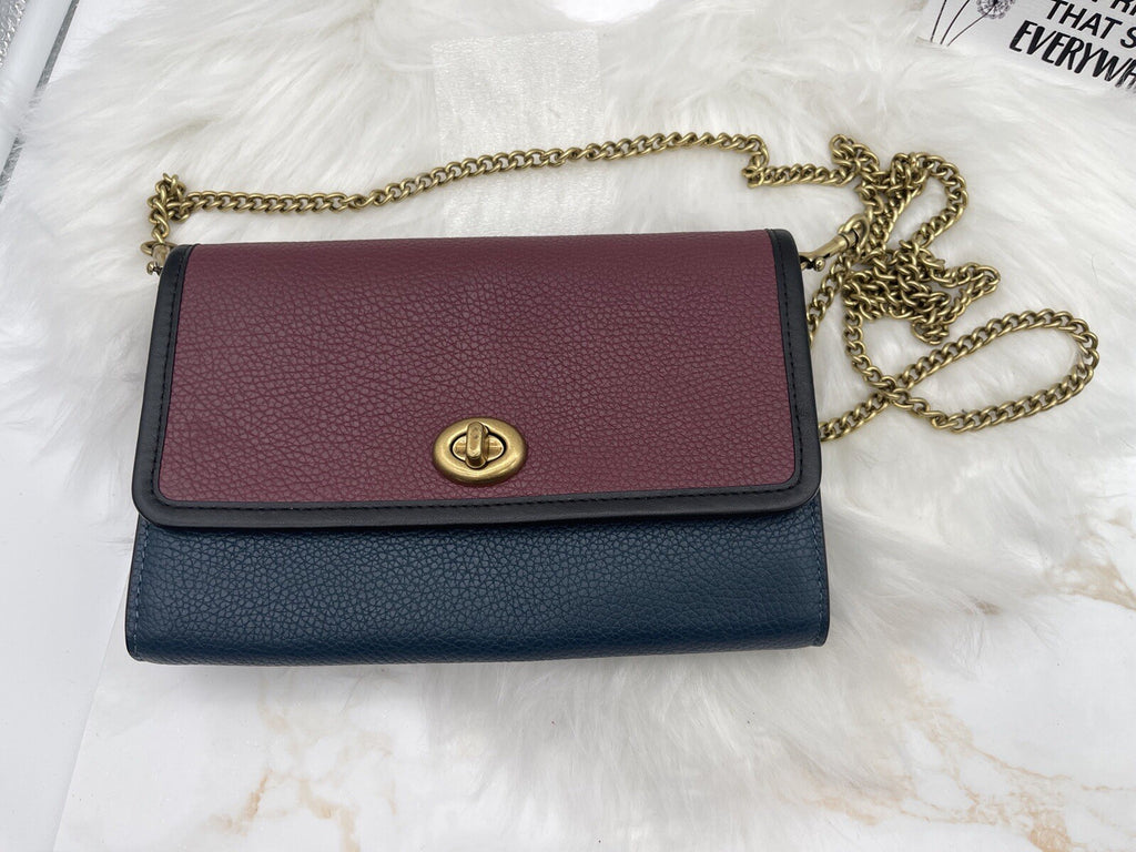 coach crossbody bag B/4 76170 Peacock Multi 