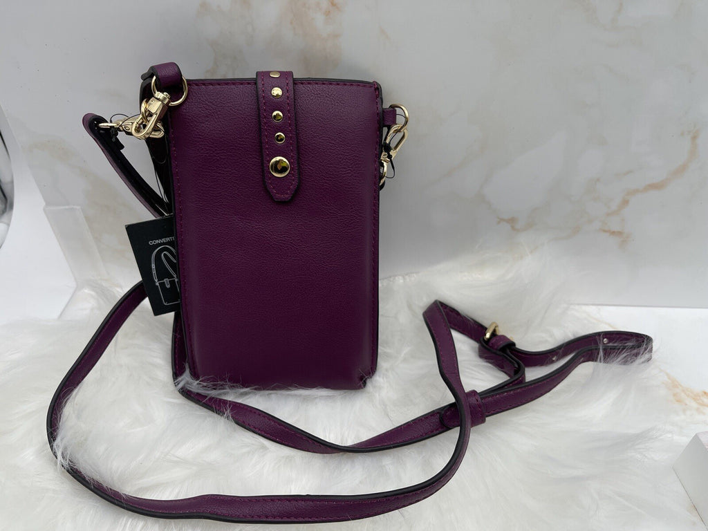 Inc International Concepts Convertible Crossbody Bag One Size Aubergine