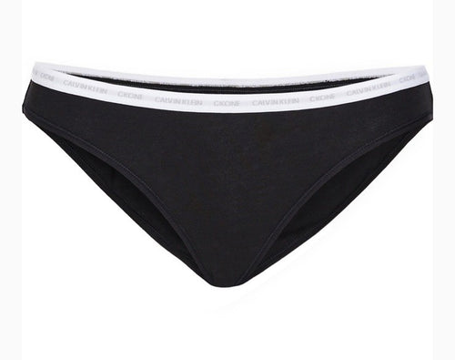 Calvin Klein CK One Cotton Singles Bikini Underwear QD3785 Black S