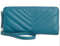 I.N.C. International Concepts Hazell Zip Around Wristlet Gulf Coast 