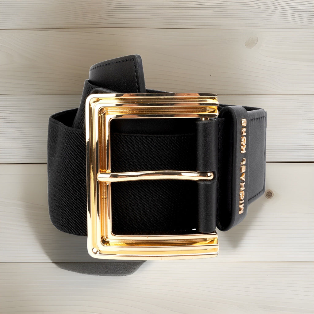 MICHAEL Michael Kors Women's Stretch Belt S/M 