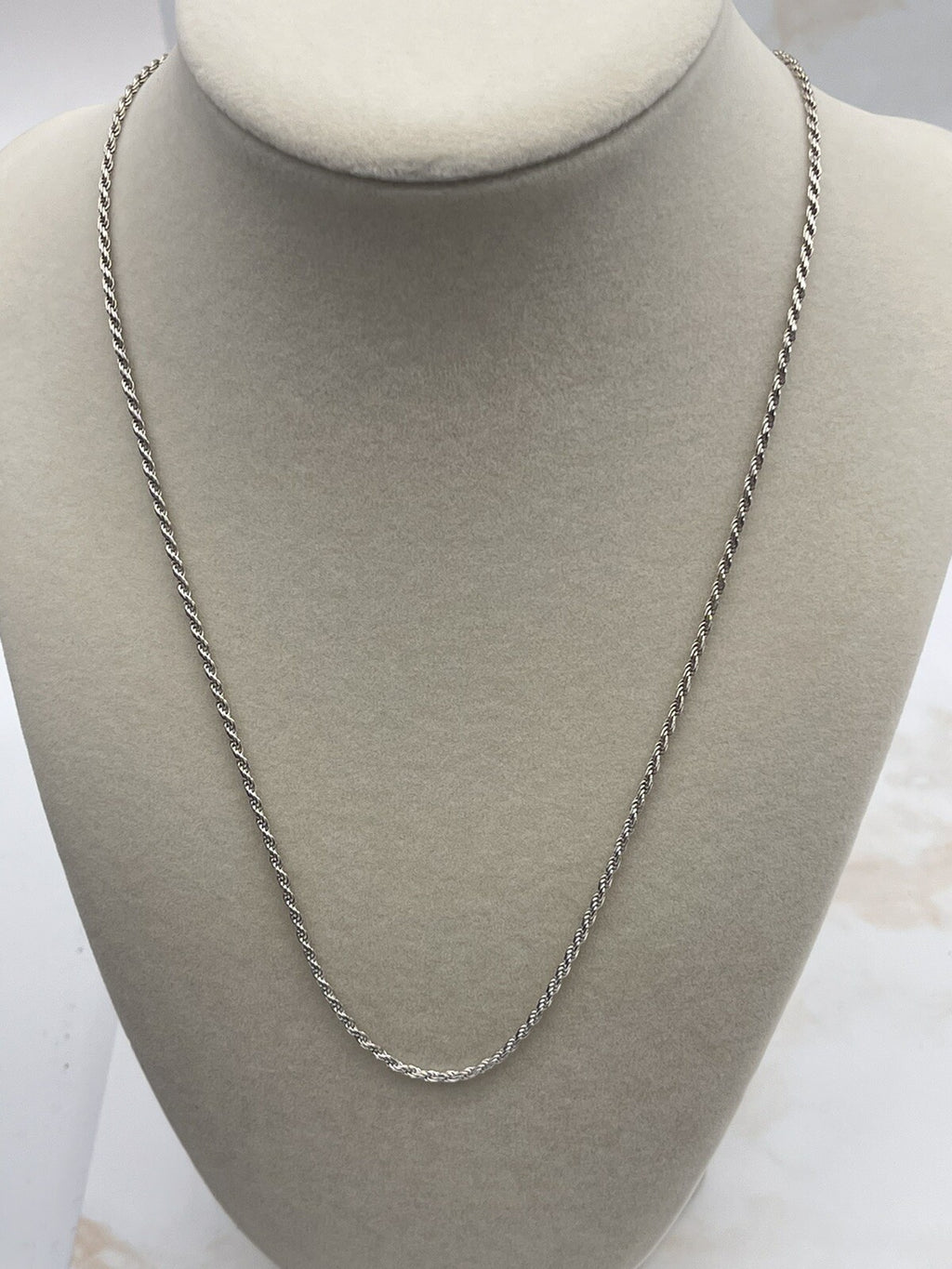 GIANI BERNINI Rope Link 20" Chain Necklace in Sterling Silver