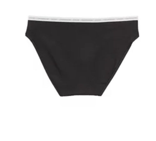 Calvin Klein CK One Cotton Singles Bikini Underwear QD3785 Black S