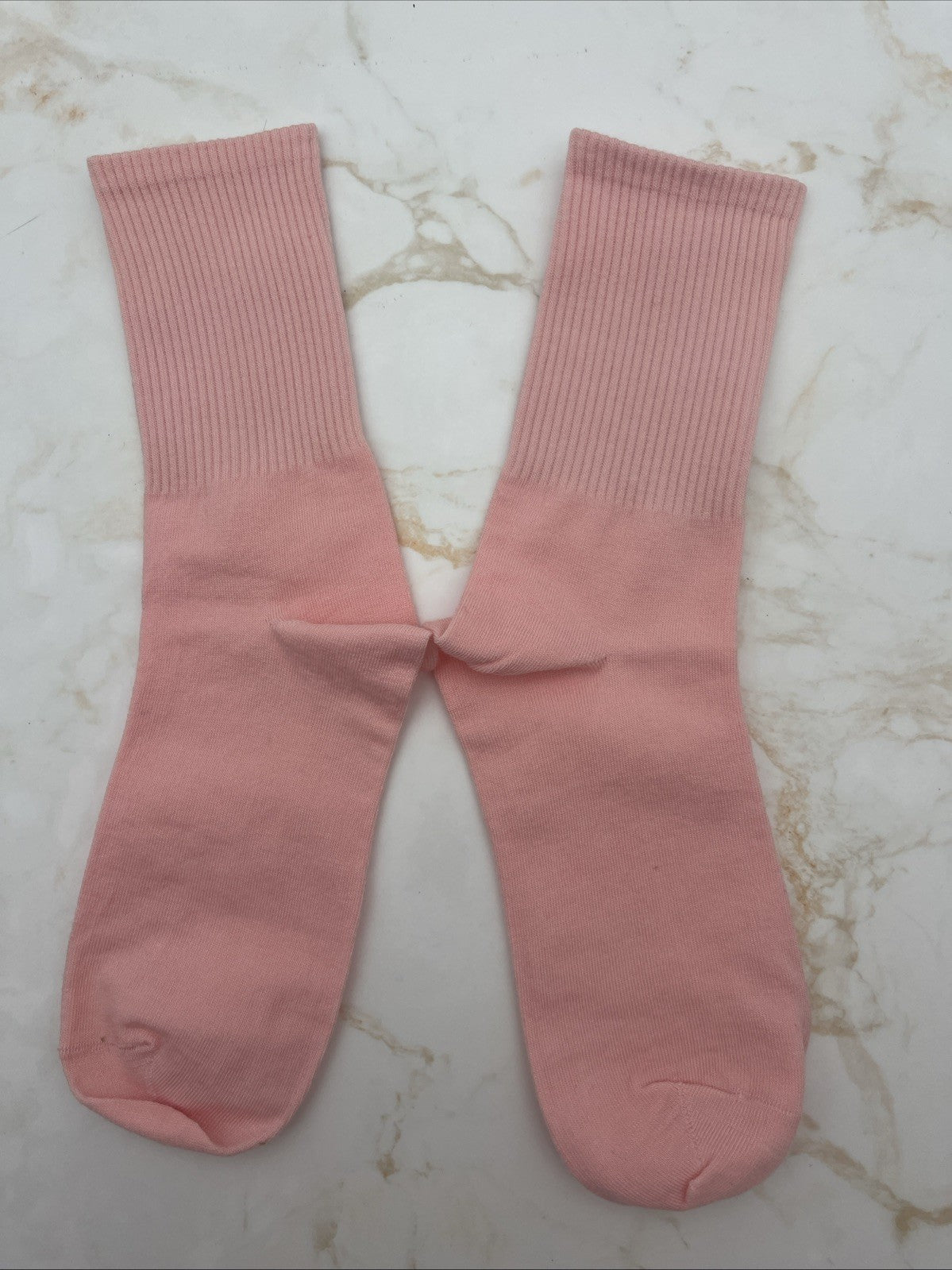 Stems  Womens Socks Pair Pink Sparkle One Size