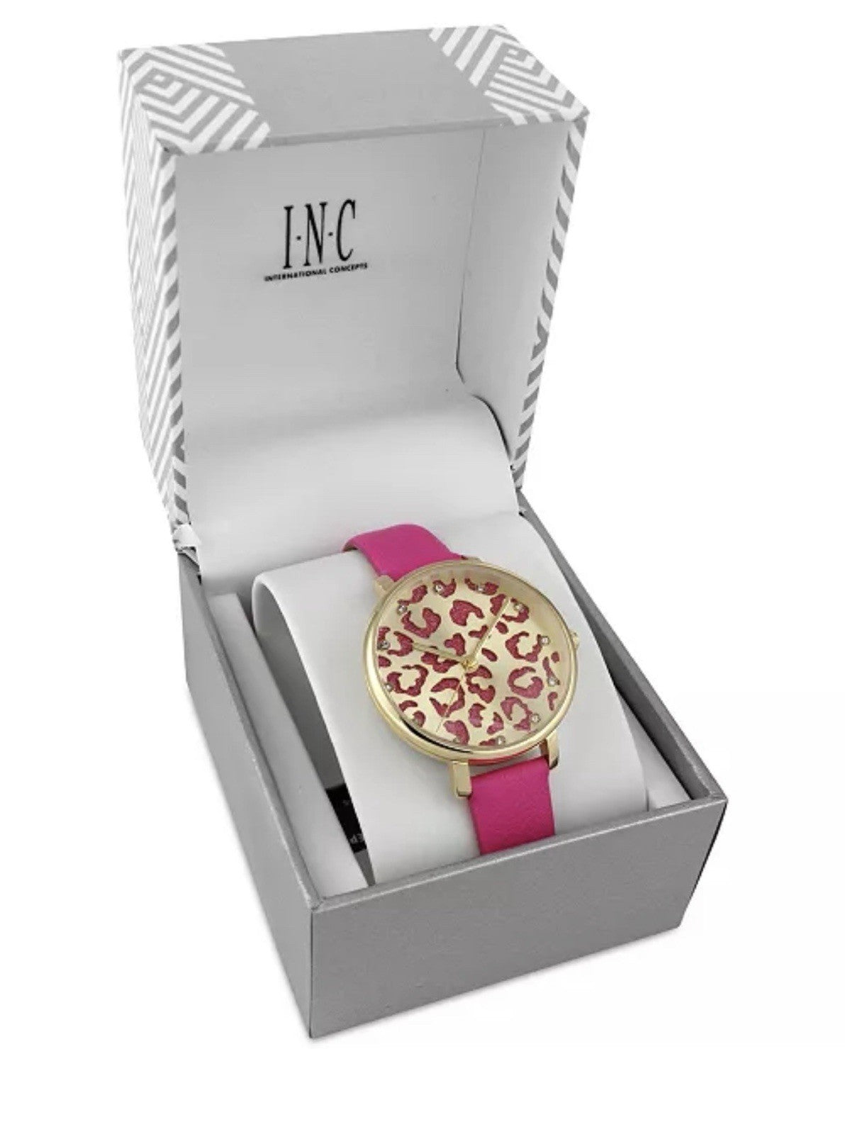 I.N.C. International ConceptsWomen's Pink Strap Watch 36mm