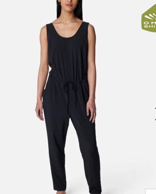 Columbia Women's Anytime Tank Top Jumpsuit, black Small 