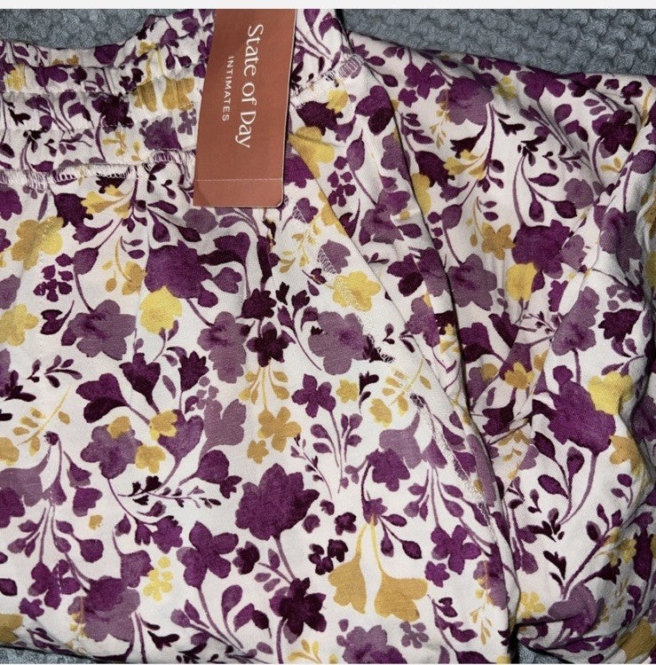 State of Day Women's Jogger Pajama Pants Pressed Raptor XXL