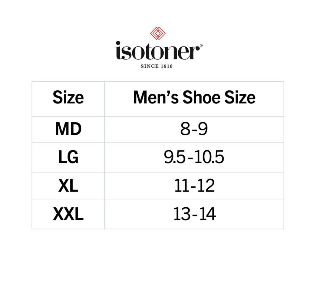 Isotoner Memory Foam Slippers Eco Comfort Black   XL. 11-12