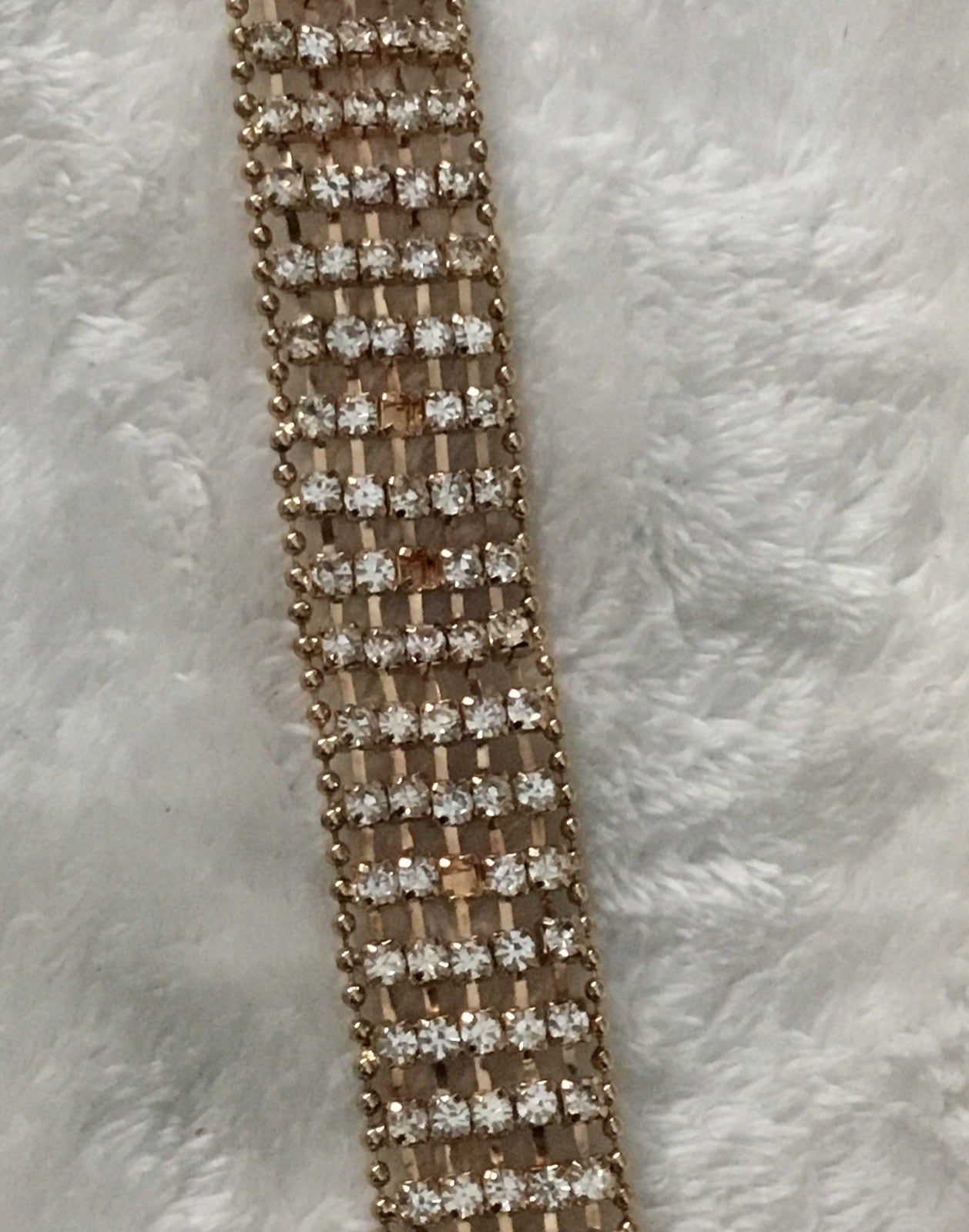 I.N.C. International Concepts Women's Embellished Mesh Belt Gold S/M