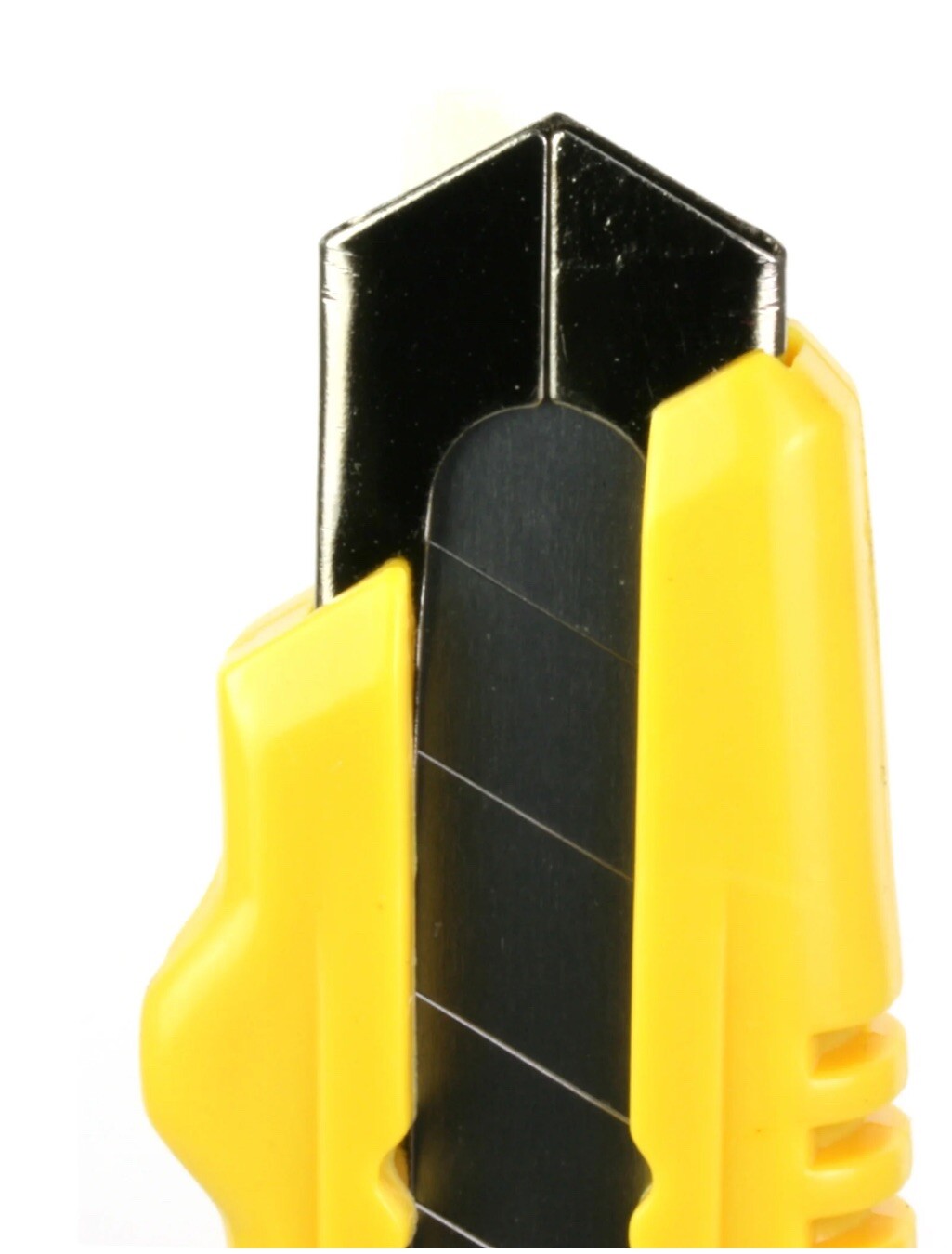 Bazic Yellow Retractable Snap-Off Utility Cutter Ergonomically designed 18mm