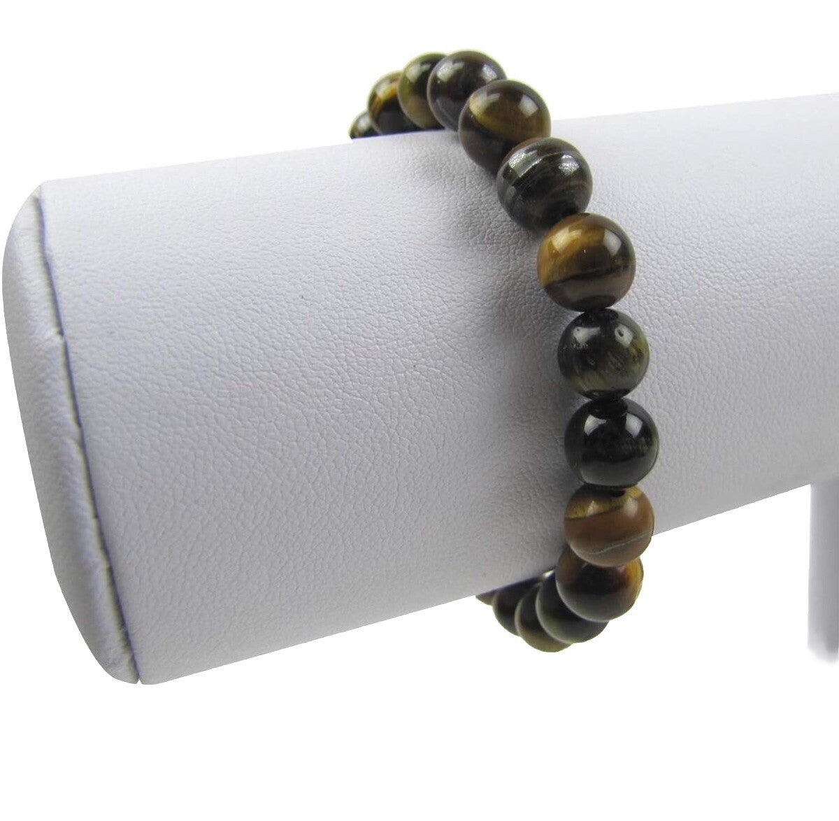 Express Genuine Stone Round Beads Stretch Bracelet ~ Bohemian Cottagecore Casual