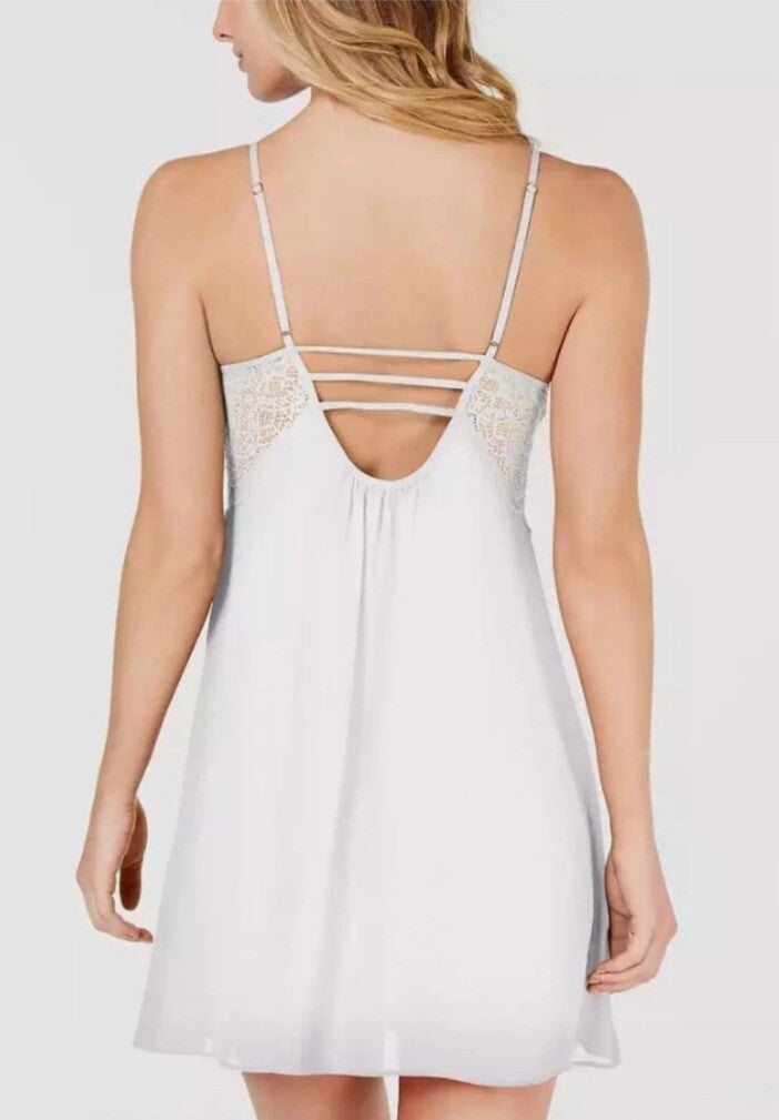 I.n.c. International Concepts Lace & Chiffon Nightgown Lingerie- Size XS