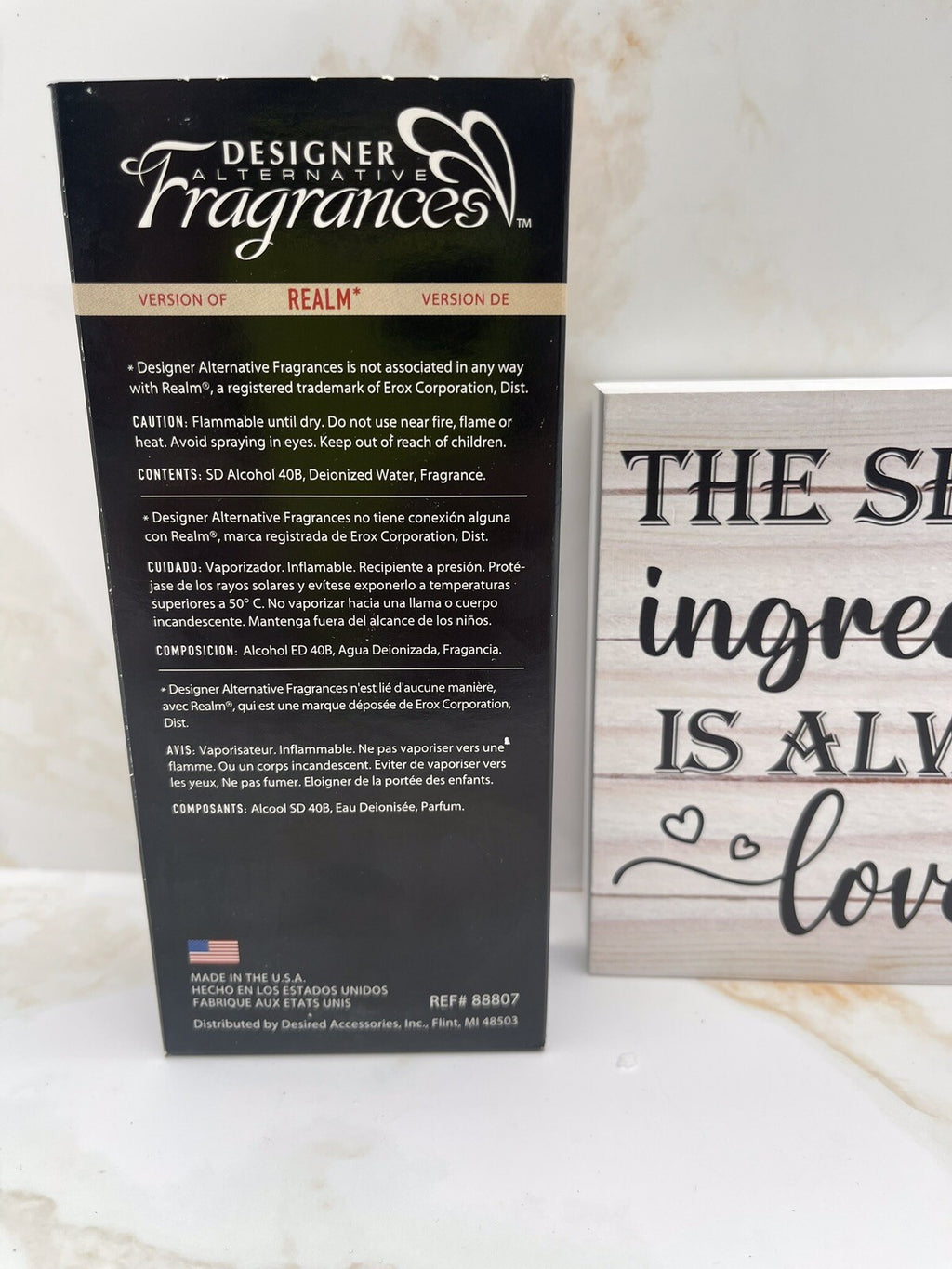 Designer Alternative Fragrances Version Of REALM Men’s 3.4fl