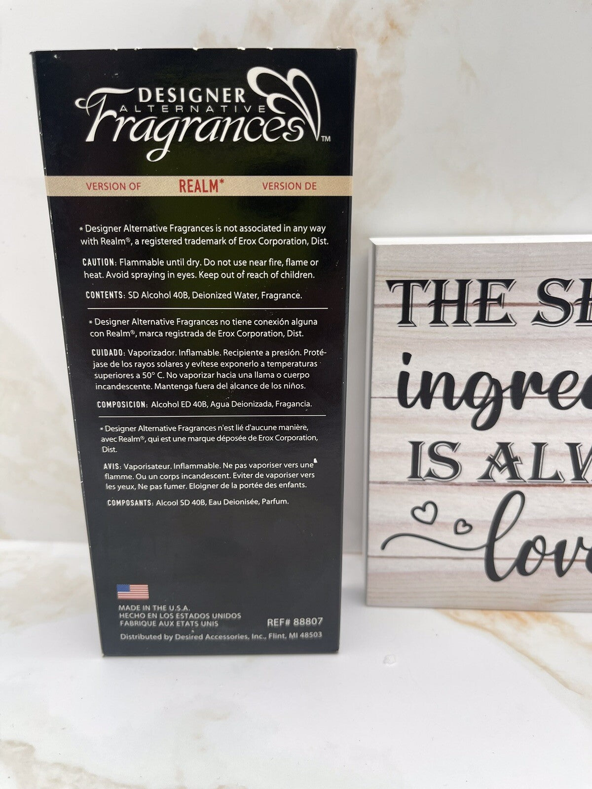 Designer Alternative Fragrances Version Of REALM Men’s 3.4fl