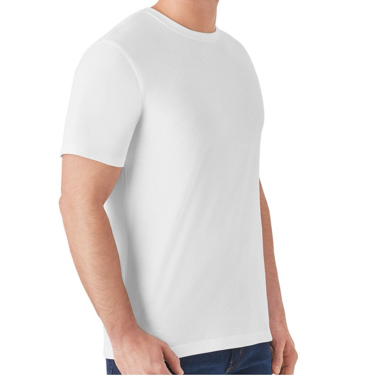 Member's Mark Men's Essential Crew Neck Short Sleeve Tee Size M