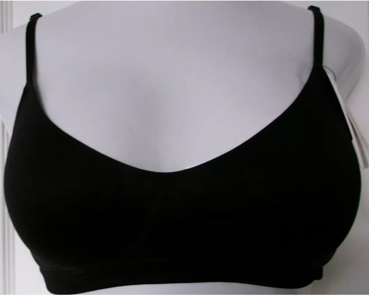 Calvin Klein Bonded Flex Lightly Lined Bralette, Black, Size XS