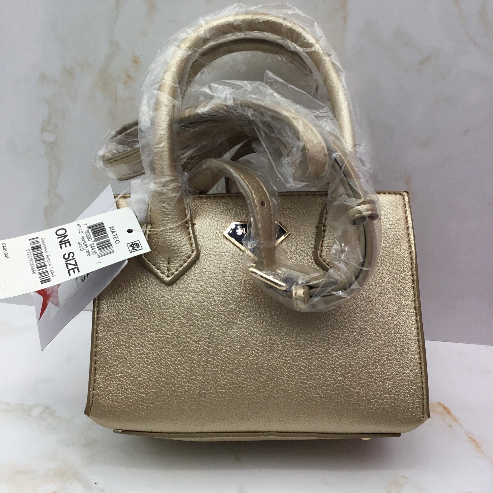I.N.C. International Concepts Mateo for INC Diana Gold Bag 