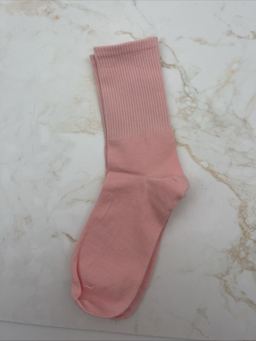 Stems  Womens Socks Pair Pink Sparkle One Size
