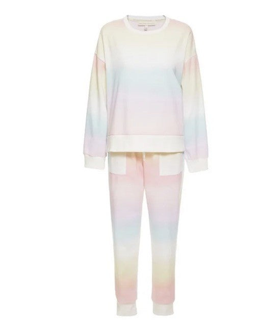 Berkshire Women's Rainbow Ombre Lounge Set, Set of 2 M