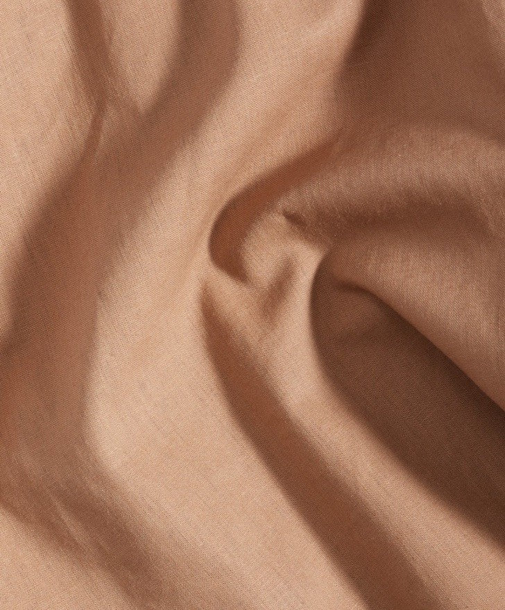 State of Day Women's 2-Pc. Sleeveless Linen Pajamas XXL Natural Umber
