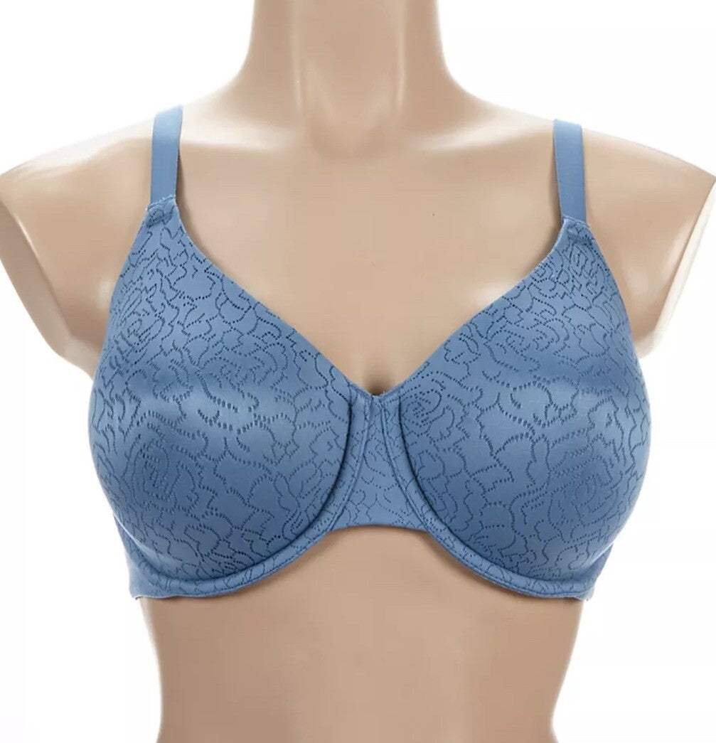 Wacoal Inside Job Underwire Bra 32DD. Coronet Blue  855345