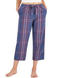Charter Club Women's Woven Cotton Capri Pajama Pants  XS