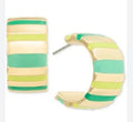 Women's Green On 34th Earrings And Ear Cuffs