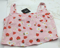 Grayson Threads, the Label Juniors' Cropped Strawberry-Print Top - Pink Size M