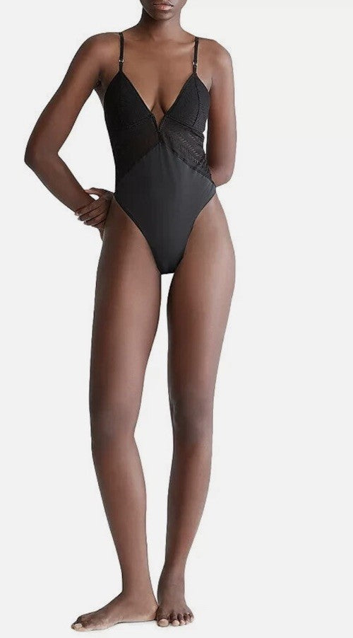 Calvin Klein Minimalist Micro Lace Bodysuit