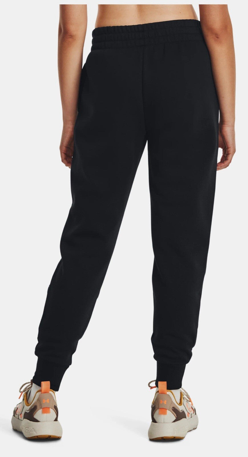 Under Armour Women's Rival Fleece Joggers Size XL Black