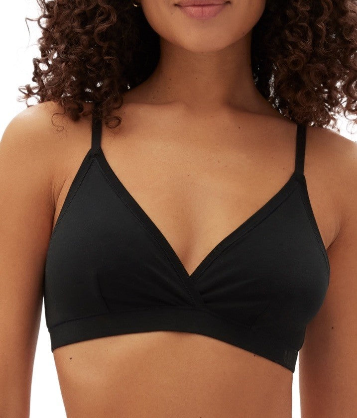 GAP GapBody Women's Breathe Full Coverage Bralette GPW00153 Medium Black