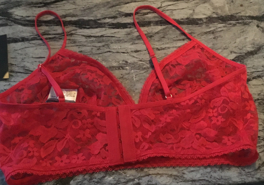 INC INTERNATIONAL CONCEPTS Underwire Lace Bralette Ski Patrol