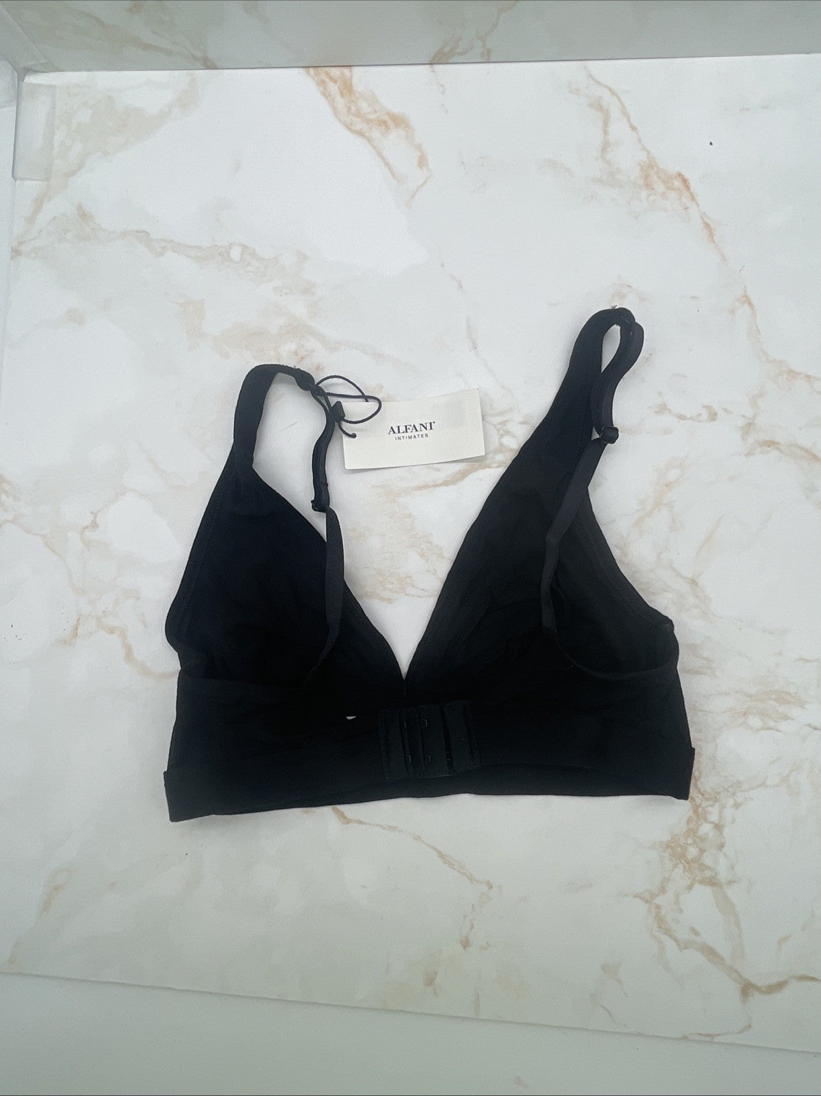 Alfani Ultra Soft Mix-and-Match Bralette Black Small