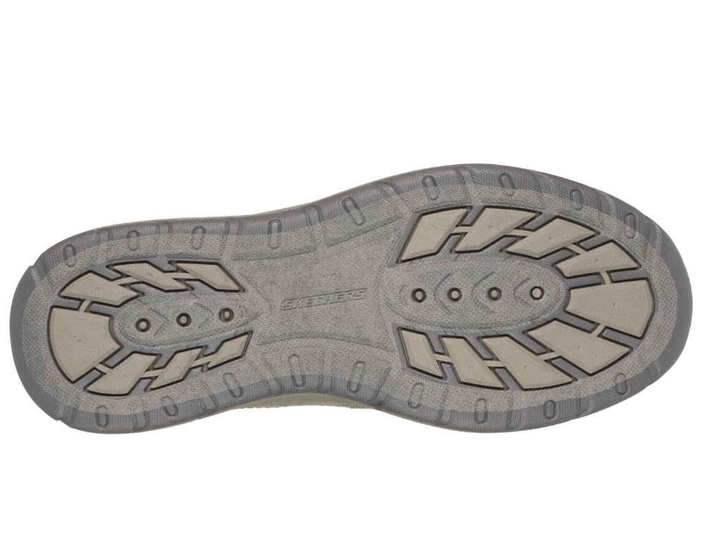 Skechers Men's Cohagen Canvas Slip On Shoe  Color Toupe 16941S Size 9 New