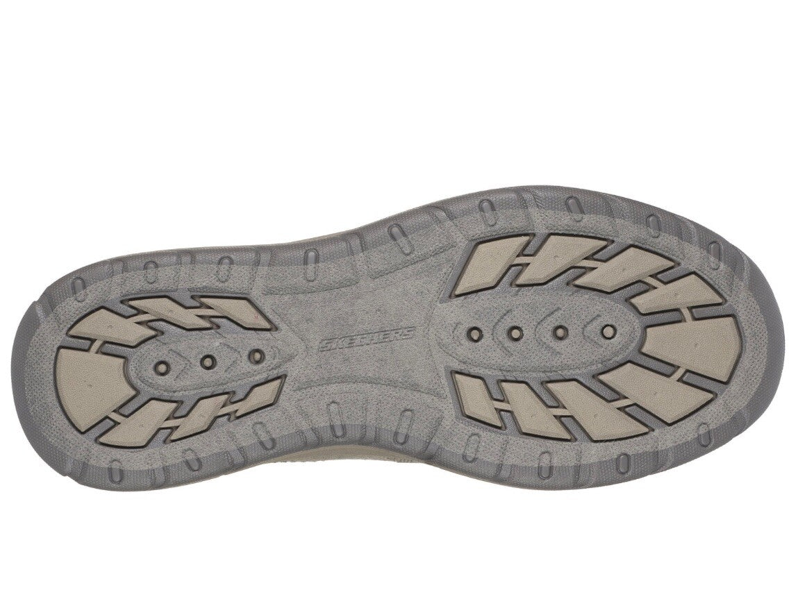 Skechers Men's Cohagen Canvas Slip On Shoe  Color Toupe 16941S Size 9 New