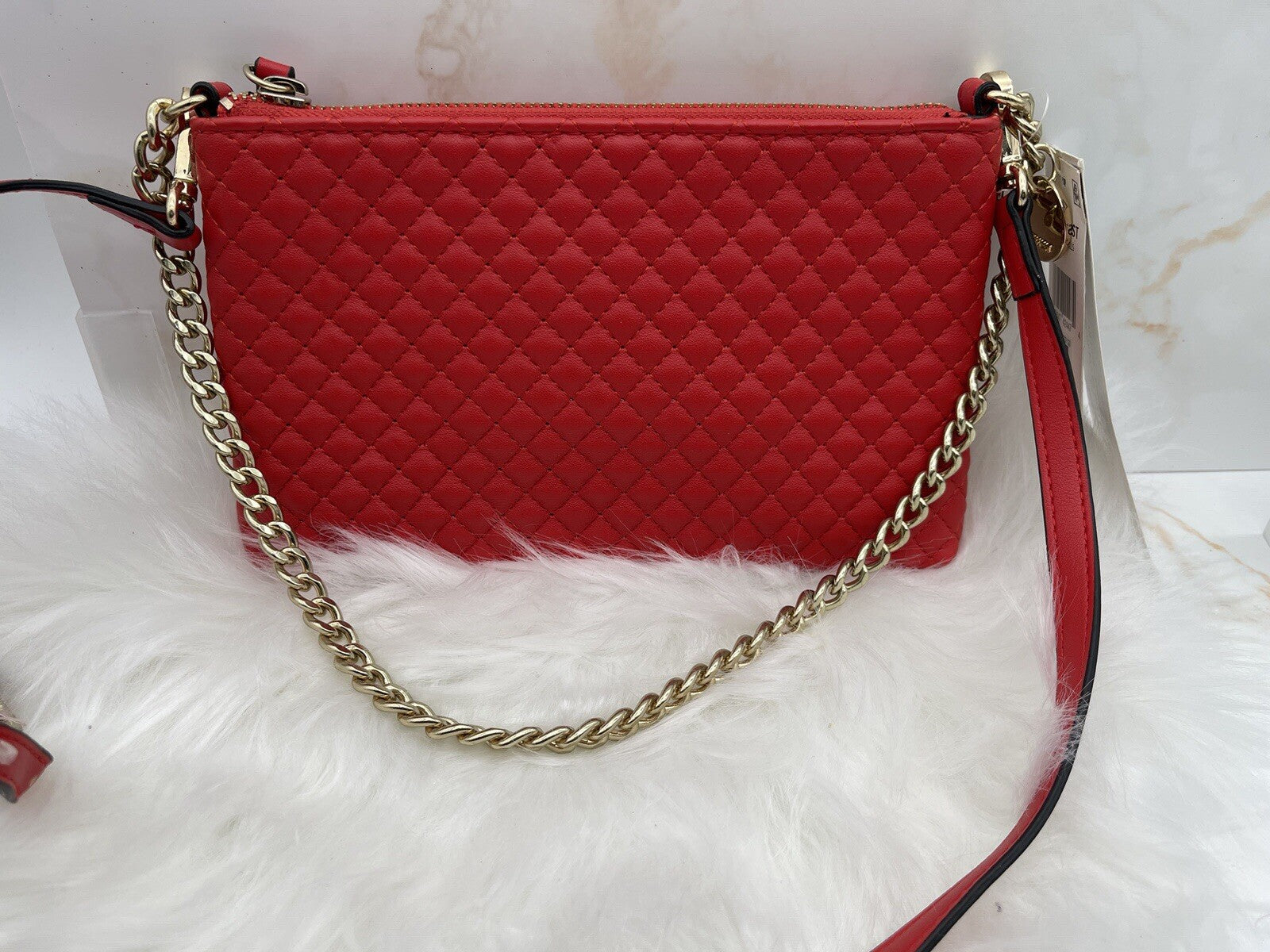 Nine West Ringing Bells Cross Body Bag In Red