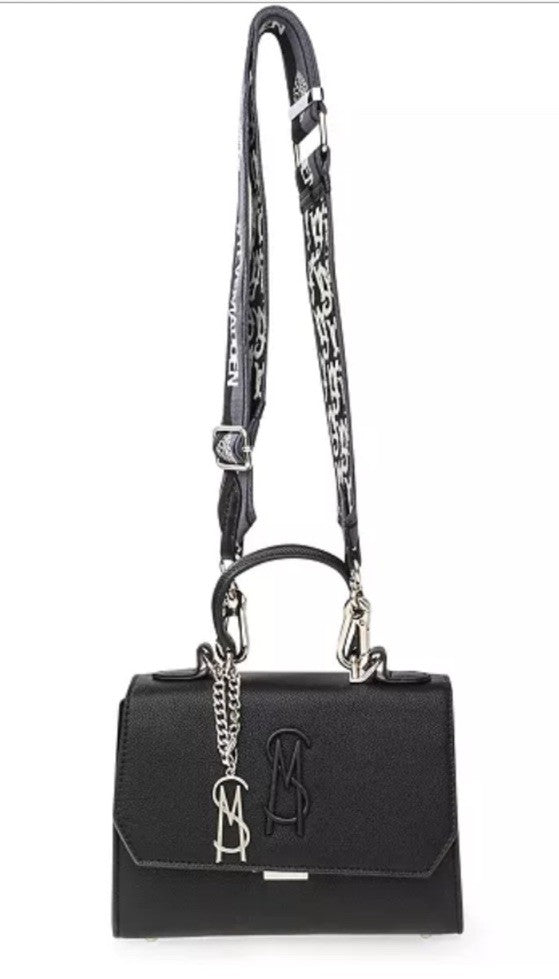 Steve Madden Lattuca Logo Plaque Small Top Handle Crossbody Bag