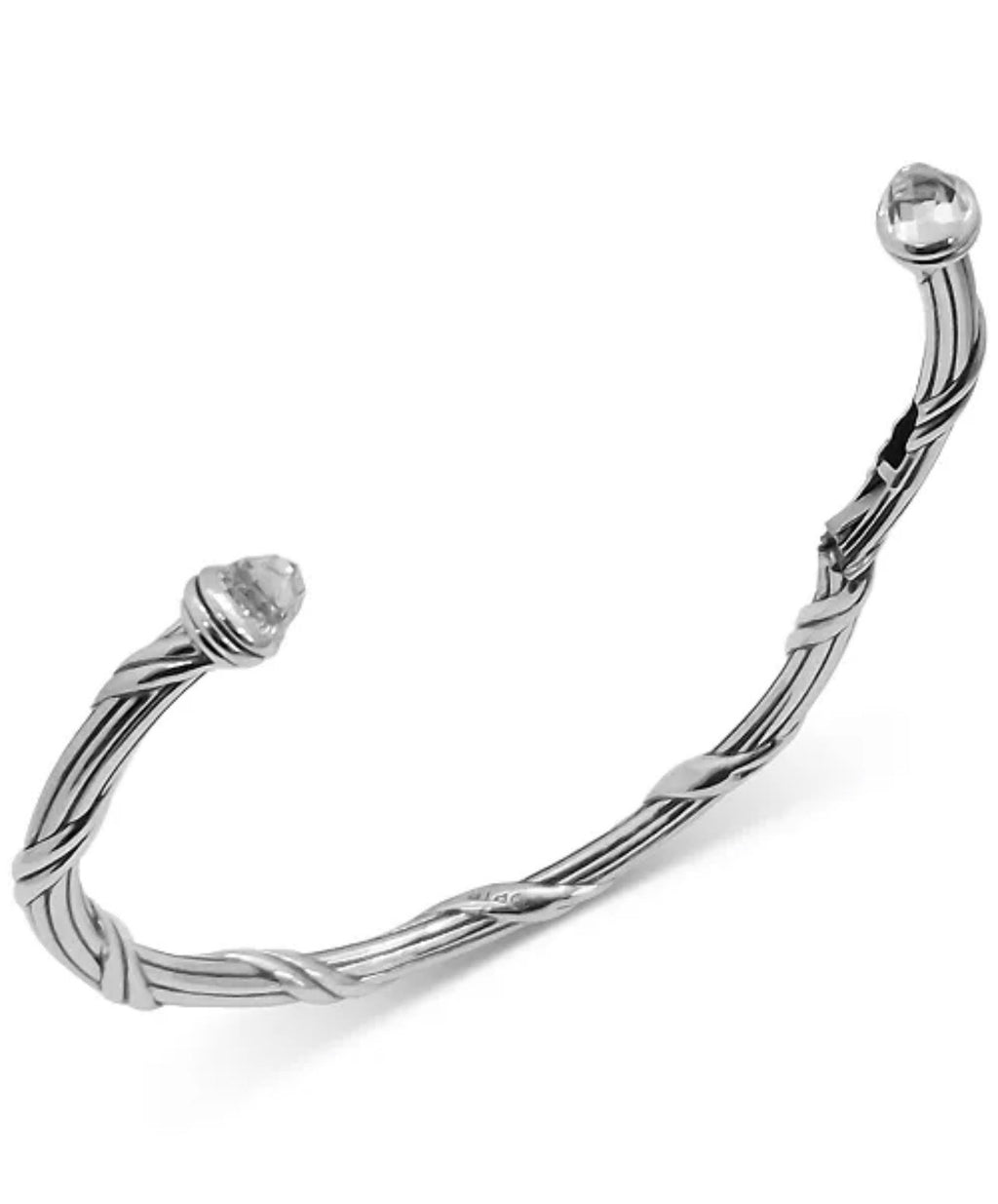 Peter Thomas Roth White Topaz Cuff Bracelet 2-3/4 Ct. T.w. in Sterling Silver