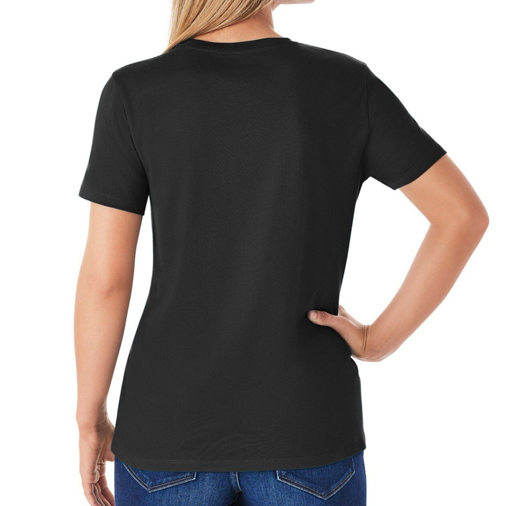 Members Mark Women's Essential Short Sleeve Relaxed Fit Crewneck Tee Size L