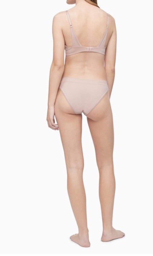 CALVIN KLEIN Women's One Size Hipster Underwear Nude ONE SIZE