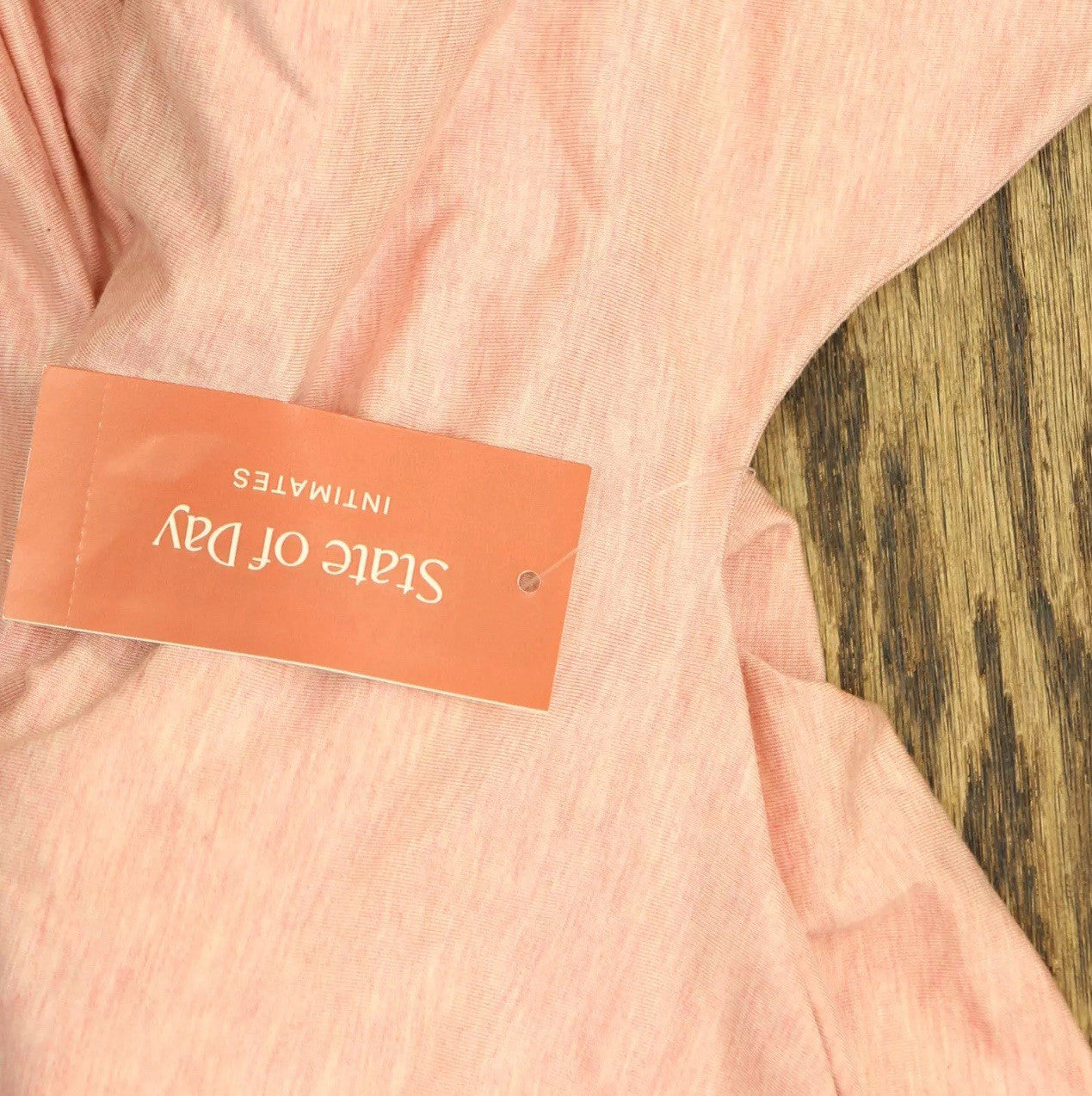State of Day Women's Fluid Knit Solid Tank Chemise Blush  Size XS