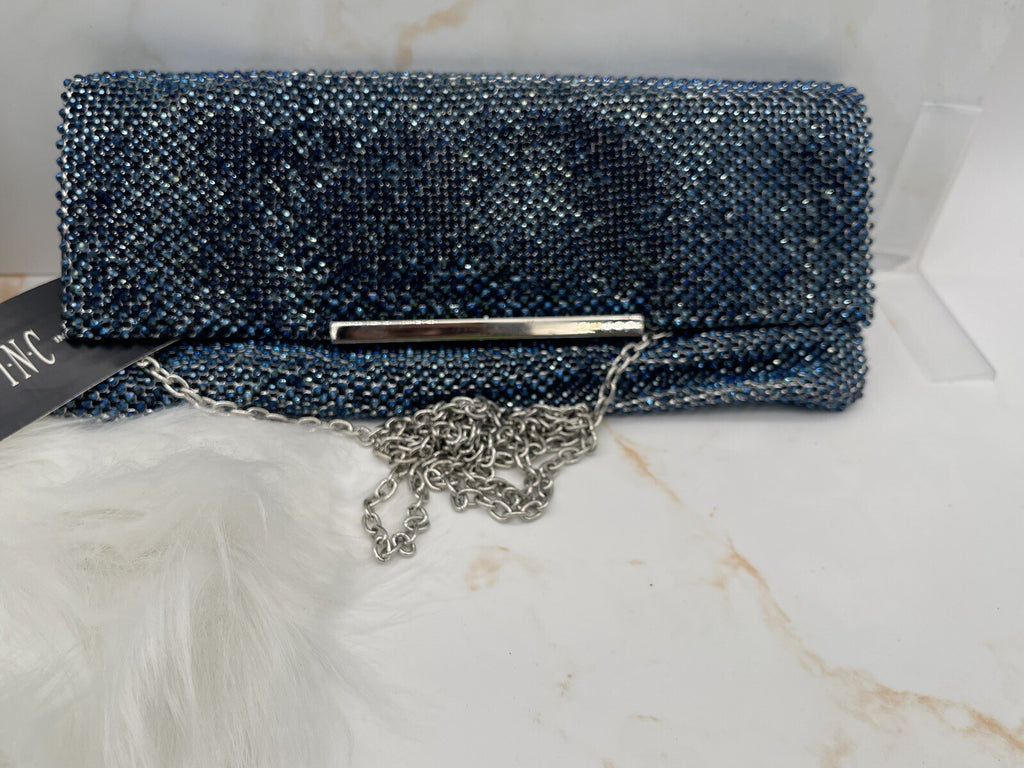 inc international concepts Evening Party Navy One Size Purse