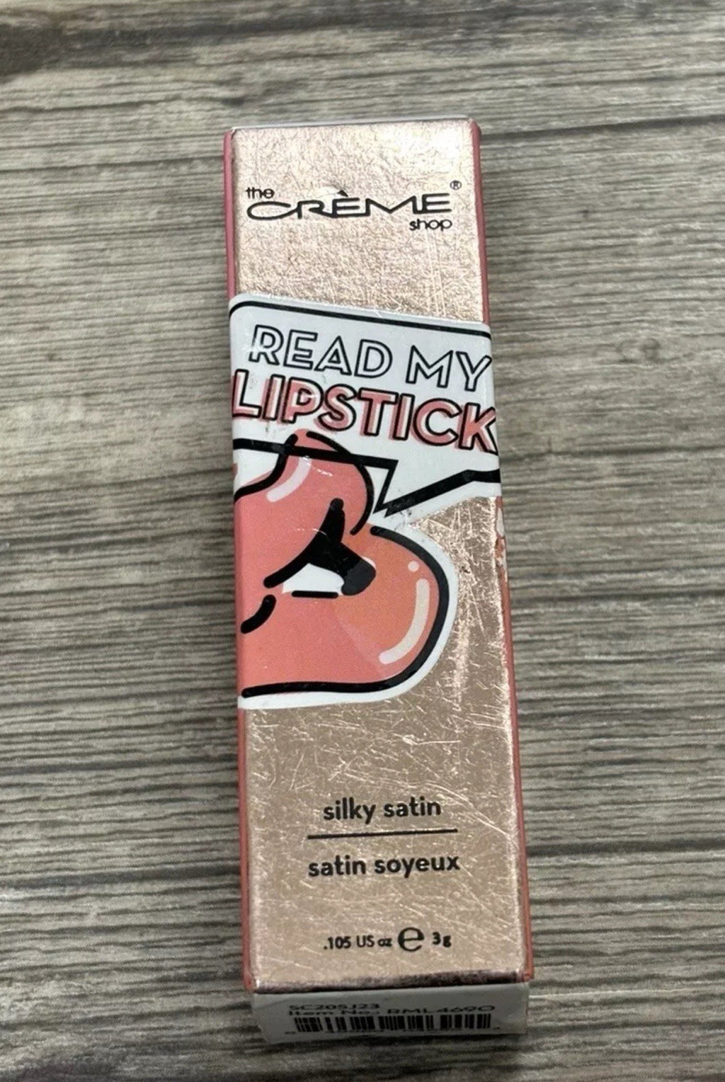 The Crème Shop Read My Lipstick Silky Satin & Velvety Matte Lipstick, You Choose