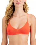 Jenni Wireless Bralette S Pullover V Neck Bra Orange by Jennifer Moore  Size S