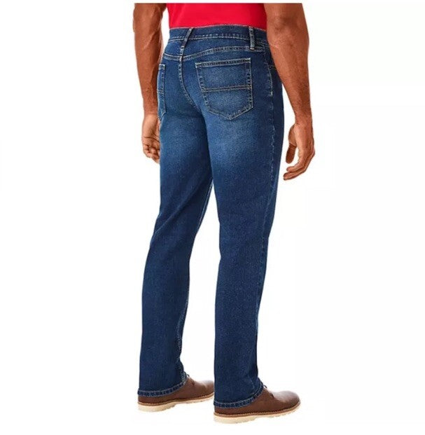 Member's Mark Men's Straight Fit Premium Stretch Denim Jeans, 5 Pocket